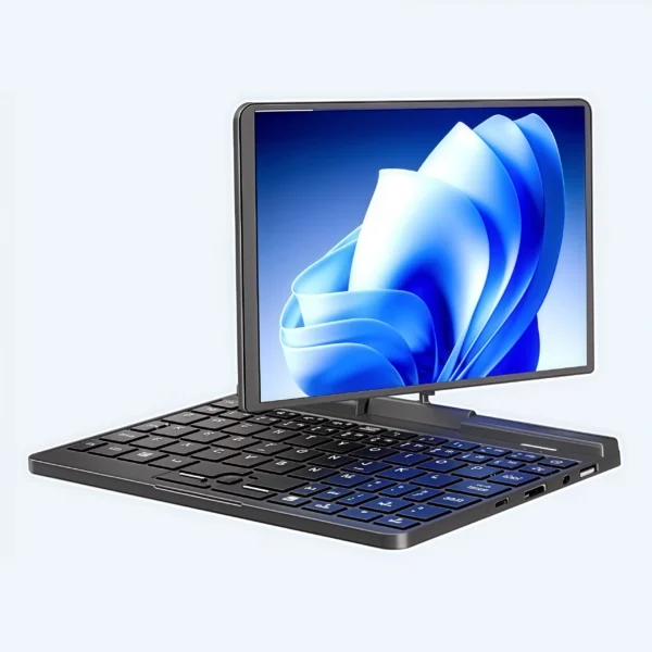 NovaFluxt NF08N100 – 8″ 2-in-1 Mini Laptop with Intel N100, 8GB RAM, 128GB SSD, Touchscreen & Pen Support